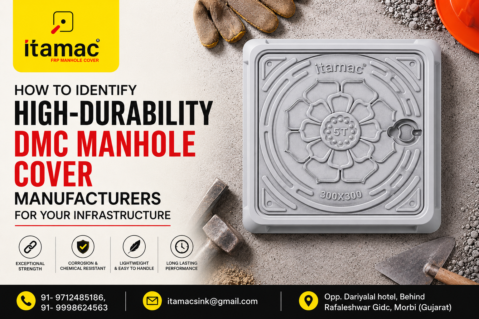 DMC Manhole Cover Manufacturer
